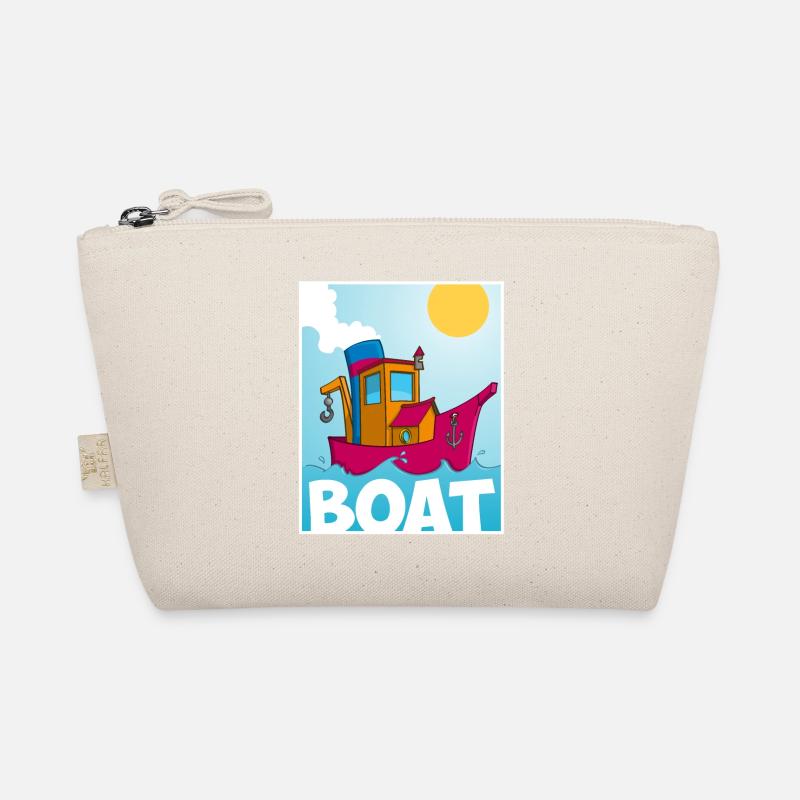 Cartoon-Bild eines lustigen Schleppers Bio-Täschchen