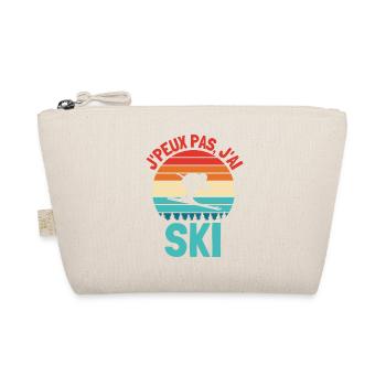 Ski skieur - Trousse biologique - nature - Devant