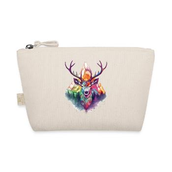 deer, deer, antler, animal, nature, forest, wilderness, mountains - Organic Pouch - nature - Front