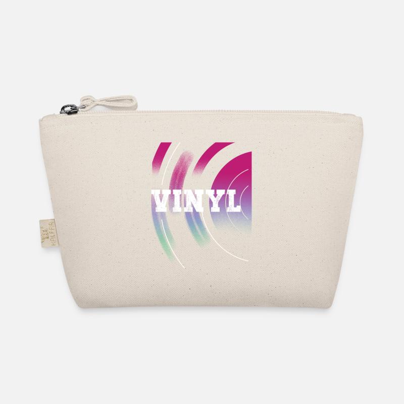 Vinyl Record LP Turntable Retro Organic Pouch