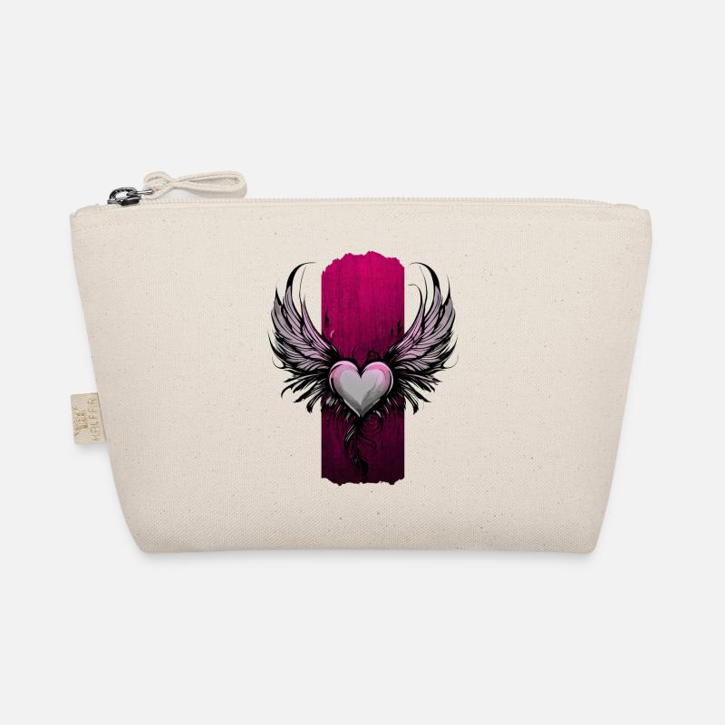 Étreinte céleste : Cœur ailé de la Saint-Valentin Trousse biologique