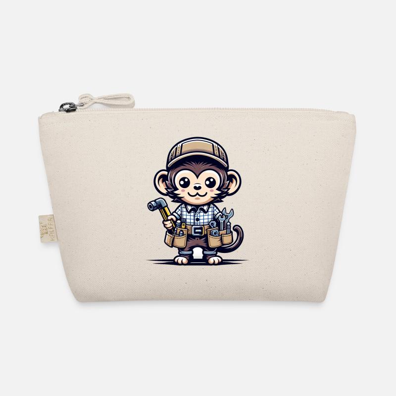 Artisan singe mignon Trousse biologique