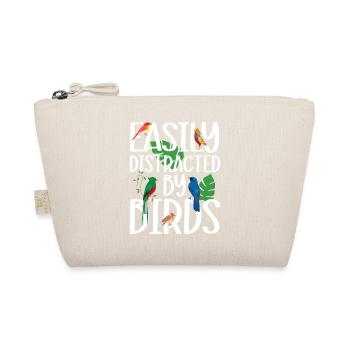 Easily Distracted by Birds - Organic Pouch - nature - Front