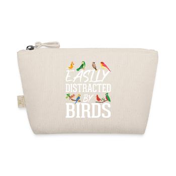 Easily Distracted by Birds - Organic Pouch - nature - Front
