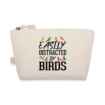 Easily Distracted by Birds - Organic Pouch - nature - Front
