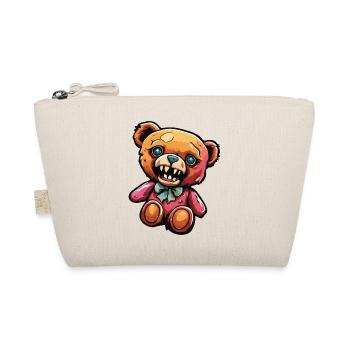 Ours en peluche / Peluche / Animal en peluche / Idée cadeau - Trousse biologique - nature - Devant