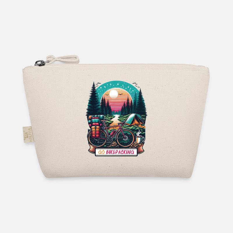 Évasion forestière au coucher du soleil à vélo Trousse biologique