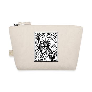 Statue of liberty Pop Art - Organic Pouch - nature - Front