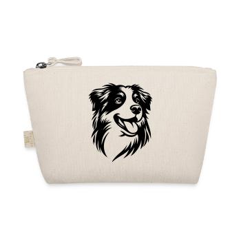 Aussie Portrait Vector ❤ - Organic Pouch - nature - Front