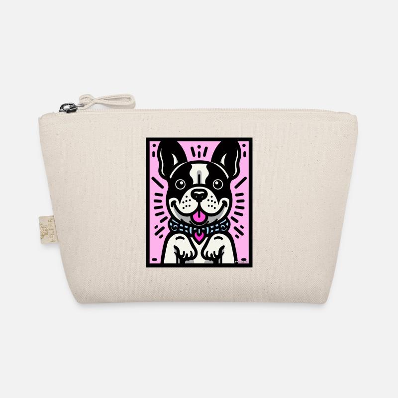 Mignon Frenchie - Rose Trousse biologique
