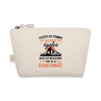 Les meilleures femmes font de la randonnée 2 - Trousse biologique - nature - Devant