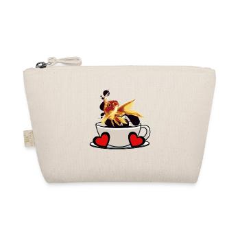 Coffee Break Fish Caffeine Refreshment Fantasy - Organic Pouch - nature - Front