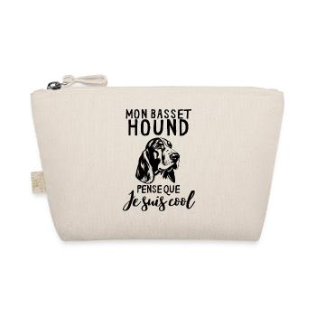 Chien de race basset hound - Trousse biologique - nature - Devant