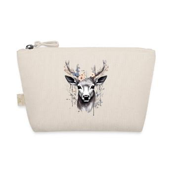 Cerf aux bois fleuris - Trousse biologique - nature - Devant