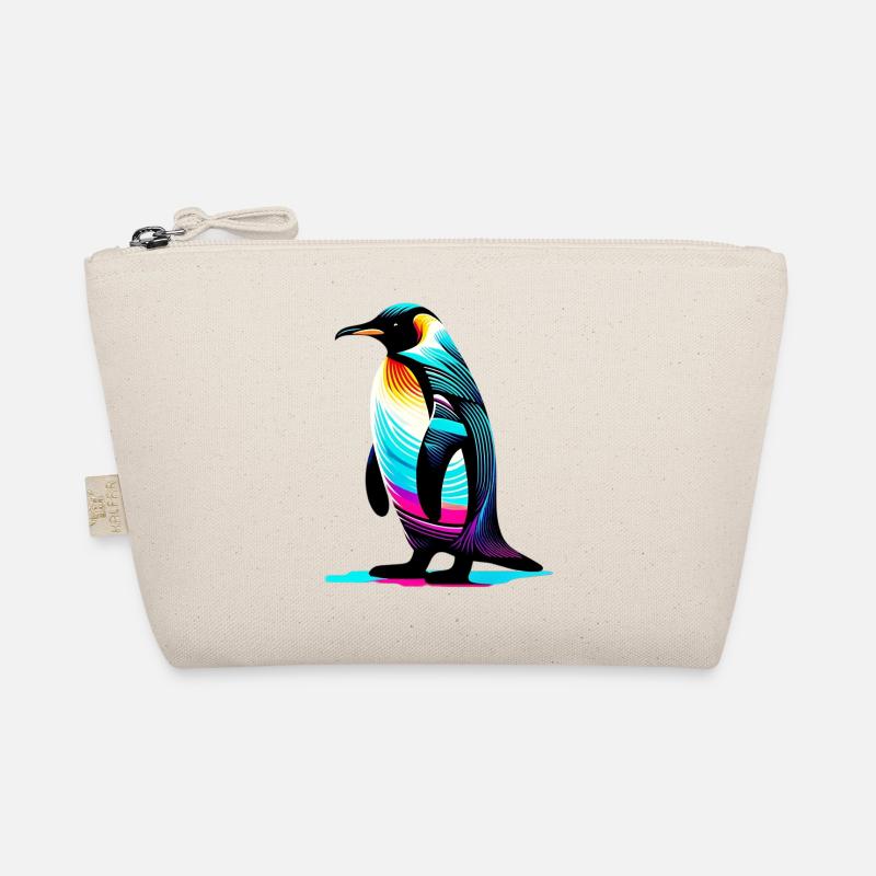 Pinguin - Bio-Täschchen - Natur