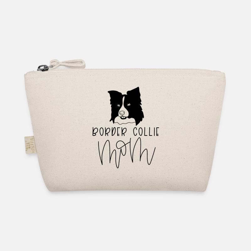 Dog Mom Border Collie Bio-Täschchen