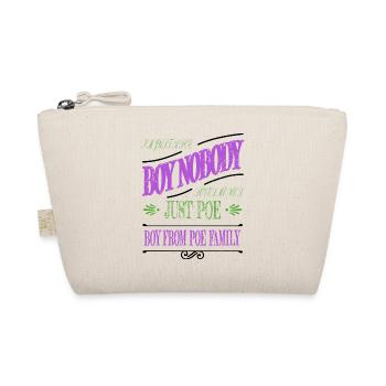 quote birthday art comics book humor book keeper - Organic Pouch - nature - Front