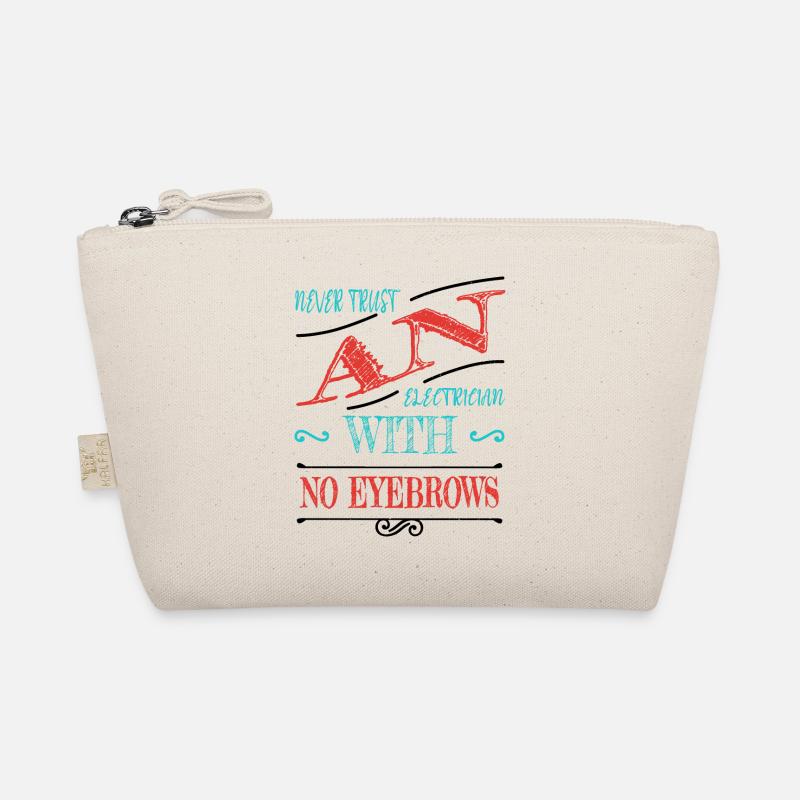 electrician bib computer job electric wire Organic Pouch