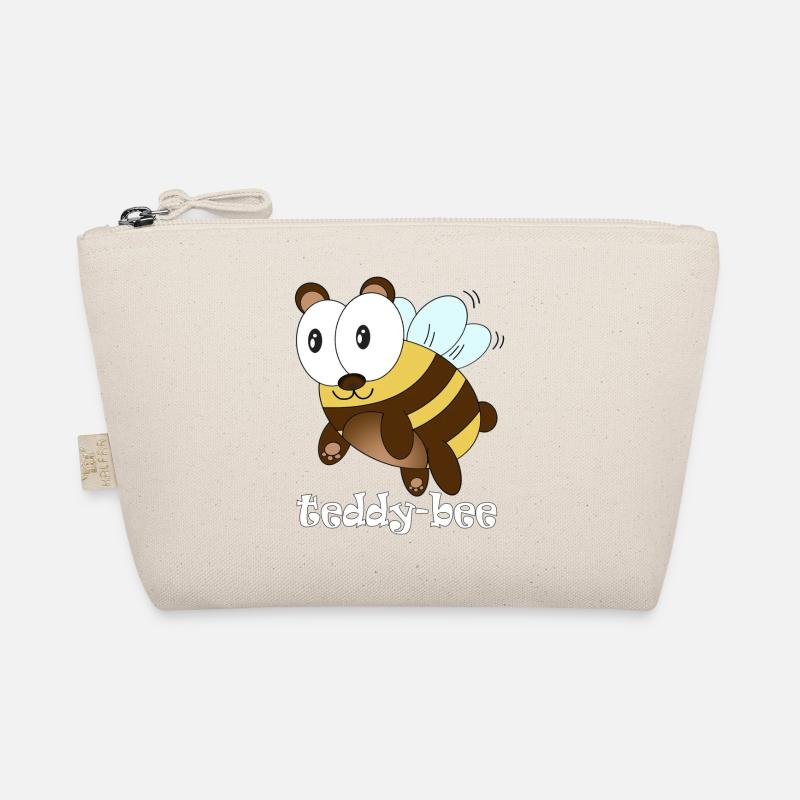teddy bee - Bio-Täschchen - Natur