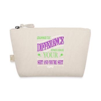 cups geek literature funny blog funny sayings - Organic Pouch - nature - Front