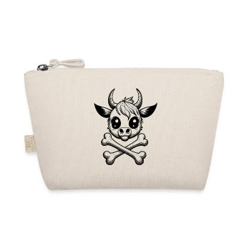 Mignon et sauvage : chemise en veau à grands yeux - Trousse biologique - nature - Devant