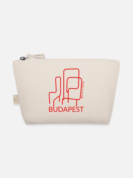 Budapest Klettergerüst - Bio-Täschchen - Natur