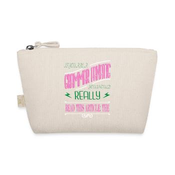 Auteur anniversaire Bday bicyclette romancier dictons - Trousse biologique - nature - Devant