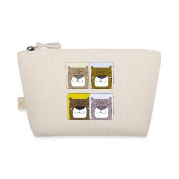 Bears 4-fold - Organic Pouch - nature - Front