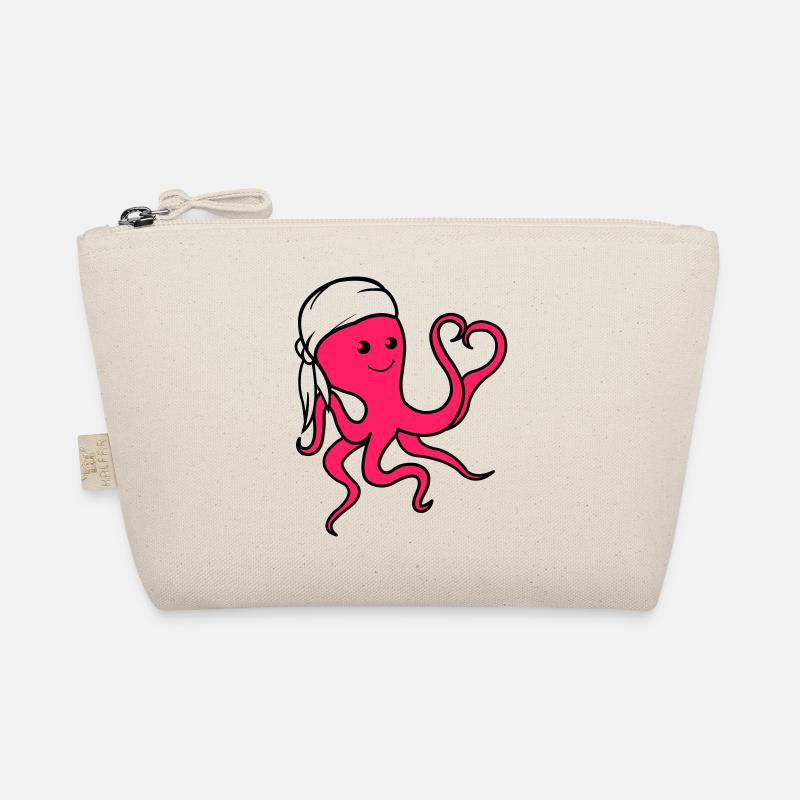 Pieuvre en Pirate Amoureux Trousse biologique