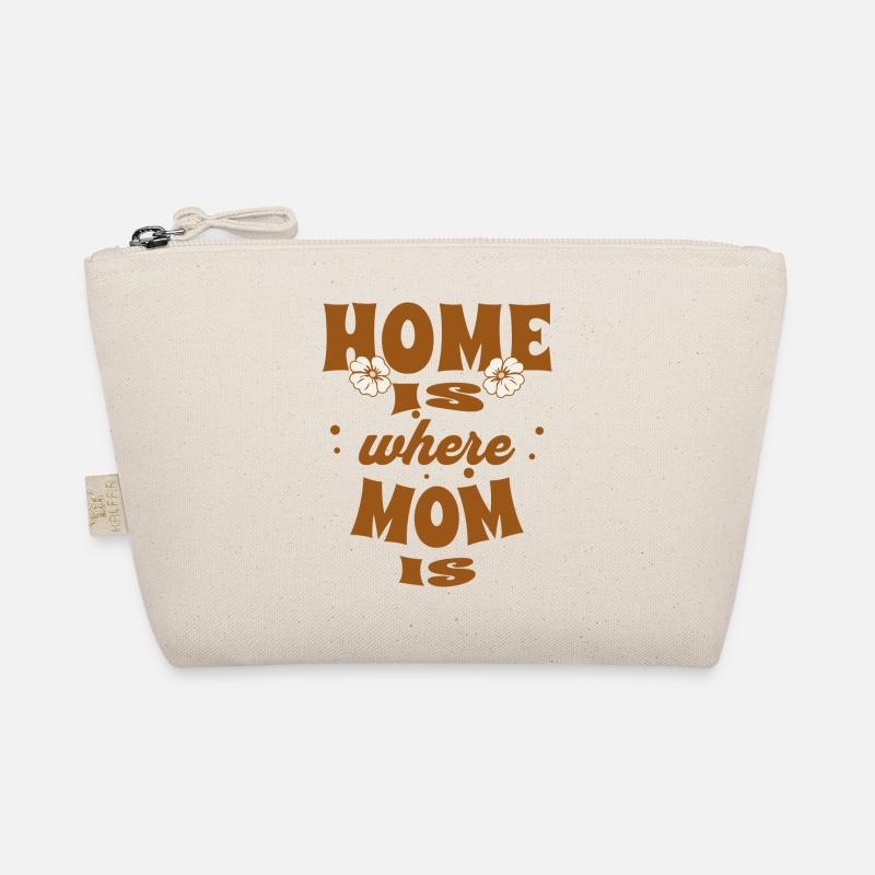 Mama Muttertagsgeschenk Zuhause ist da, wo Mama ist Bio-Täschchen