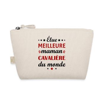 Élue meilleure maman cavalière, fête des mères - Trousse biologique - nature - Devant