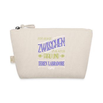 dog breed favorite dog dog bday puppy geek - Organic Pouch - nature - Front