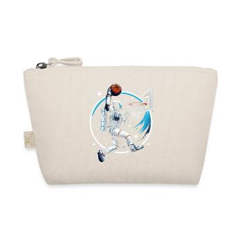 Astronaute faisant du slam dunk basketball - Trousse biologique - nature - Devant