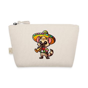 Cinco de Mayo Hyena Trumpeter - Organic Pouch - nature - Front