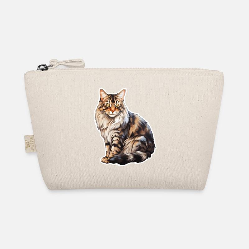 Maine Coon Katze Bio-Täschchen