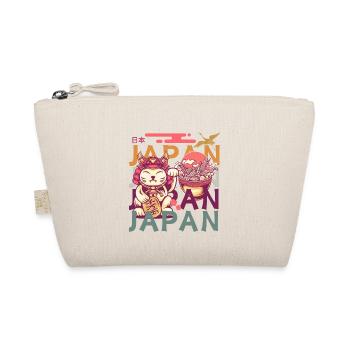 Shogun Cat, Waving Paw, Ramen et Crane - Trousse biologique - nature - Devant
