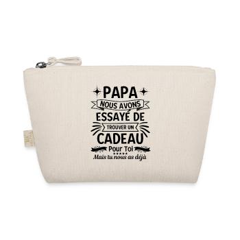 Cadeau pour papa 1 - Trousse biologique - nature - Devant