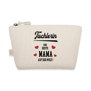 Beste Mama Tischlerin Muttertag Geburtstag Mutter - Bio-Täschchen - Natur - Vorne