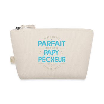 je suis un papy pêcheur cadeau papi pêche pêcheur - Trousse biologique - nature - Devant