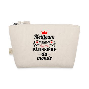 Meilleure maman pâtissière du monde, pâtisserie - Trousse biologique - nature - Devant