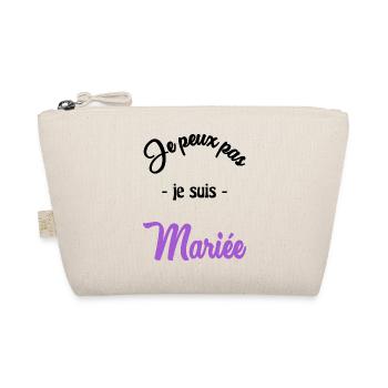 FUTURE MARIEE. EVJF. MARIEE. TEAM. TEAM MARIEE - Trousse biologique - nature - Devant