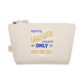 gift joke grappling judo happy funny quote bday - Organic Pouch - nature - Front