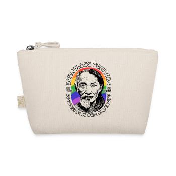 Fiers de la diversité : notre chemise LGBTQIA+ - Trousse biologique - nature - Devant