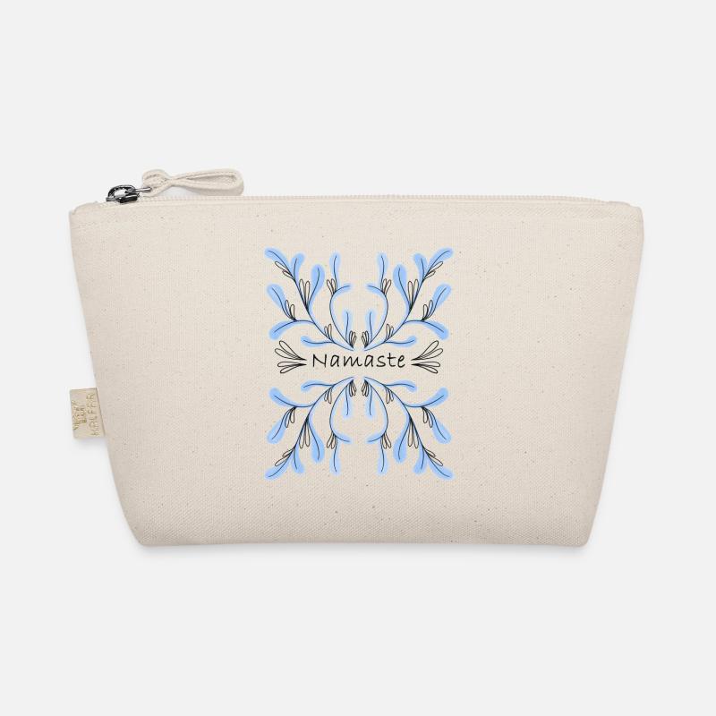 Yoga Light Blue Organic Pouch