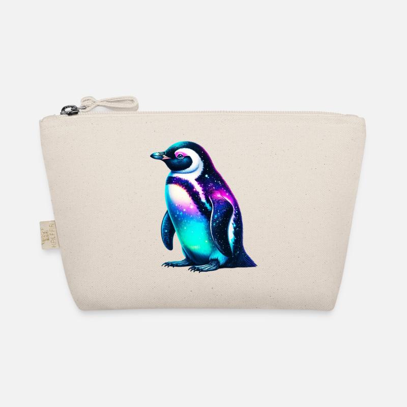 Aurora Borealis Pinguin Bio-Täschchen
