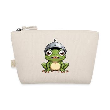 frosch - Bio-Täschchen - Natur - Vorne