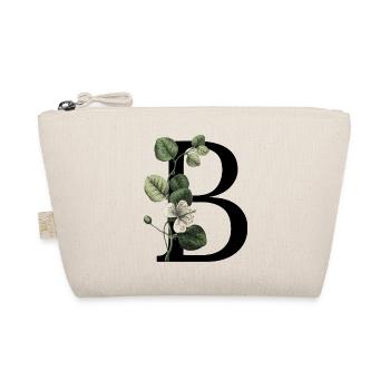 Letter B Green Botanical - Organic Pouch - nature - Front
