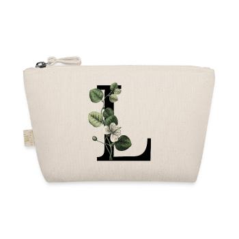 lettre l botanique vert - Trousse biologique - nature - Devant