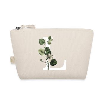 lettre l botanique vert - Trousse biologique - nature - Devant