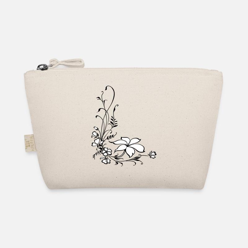 Flower tendril Organic Pouch